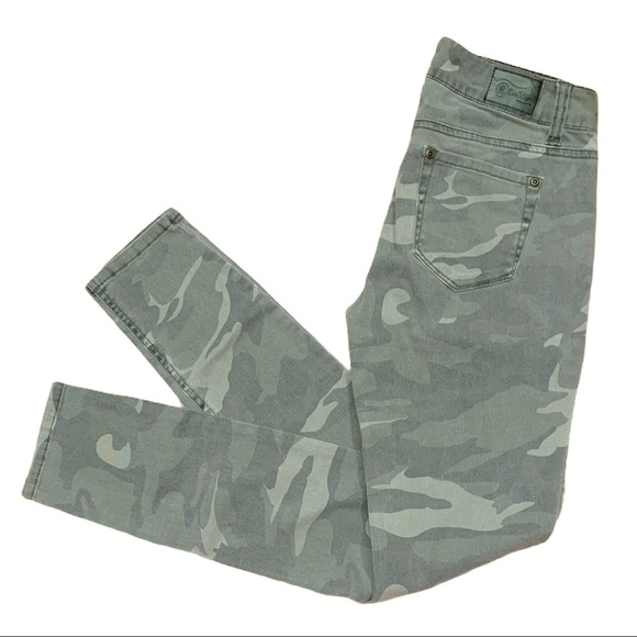 REWASH Jeans Camo-print Jeans Juniors Size 1 - Picture 8 of 16